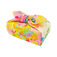 Japanese Furoshiki Wrapping Cloth – “Sakura Cherry Blossom & Cats” Beige & Pink 19.7in