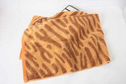 “My Beloved Cat” Fur-Texture Long Face Towel (Imabari, made in Japan)