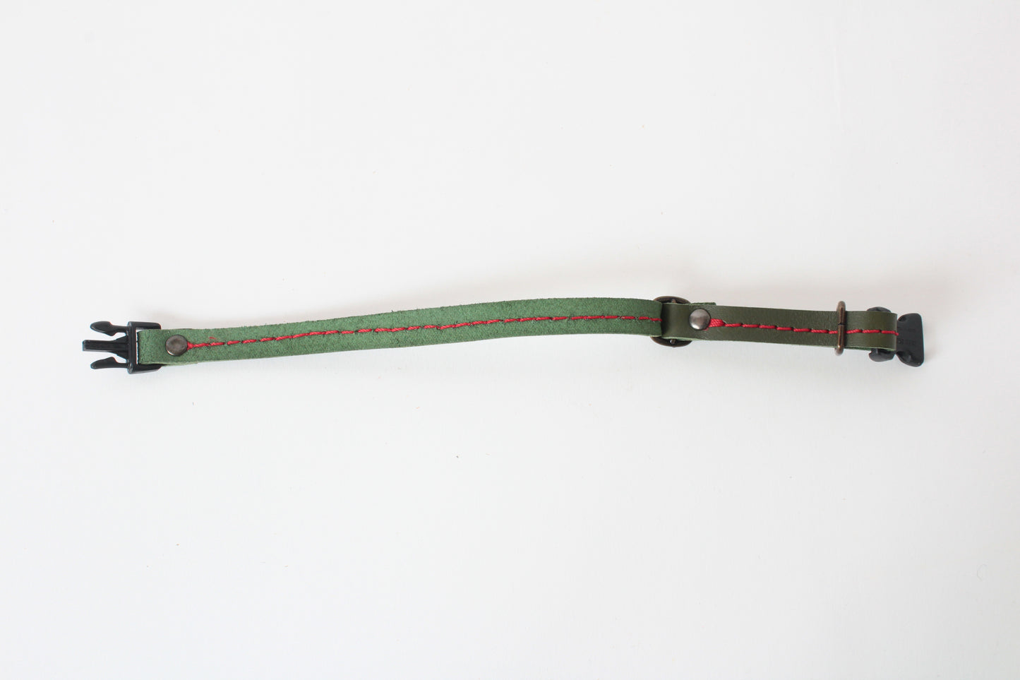 Japanese Genuine Leather Cat Collar Adjustable made in Japan