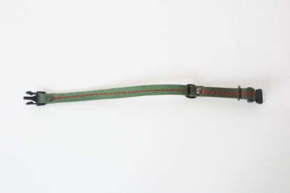 Japanese Genuine Leather Cat Collar Adjustable made in Japan