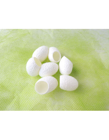 Cat Toothbrush Rope Silkworm Cocoon w/ Catnip Dental Care Toy made in Japan