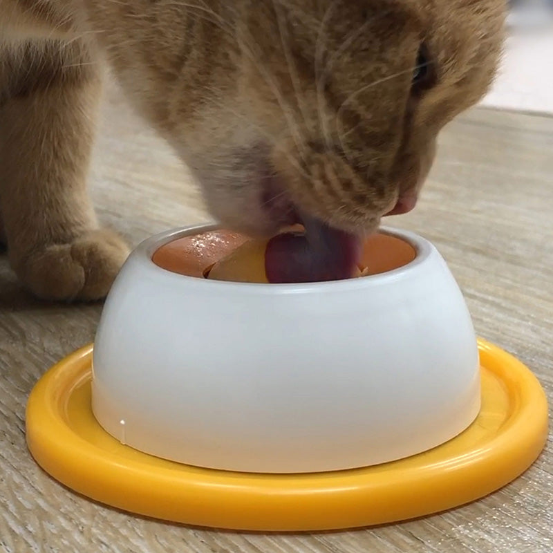 Taste-Ball Licking Feeder “Nyanko PeroPero” made in Japan