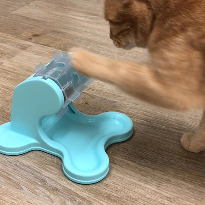 Spin-to-Dispense Feeder for Cats made in Japan