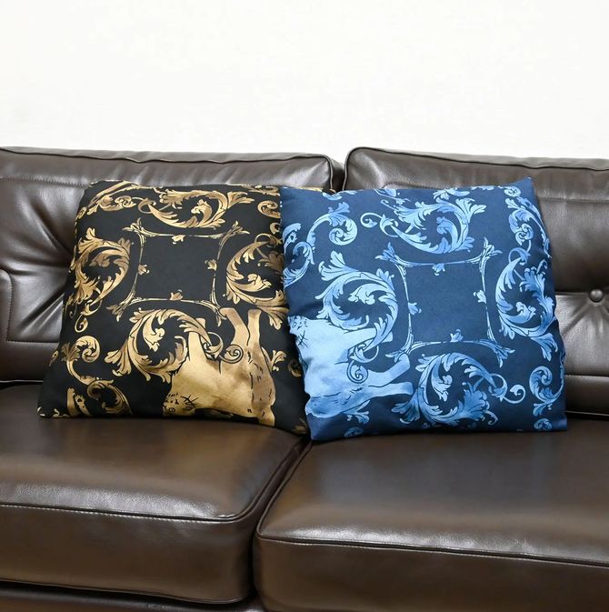 Japanese Cat Print Furoshiki Wrapping Cloth Large – Rondo of Cats Blue 38.2in