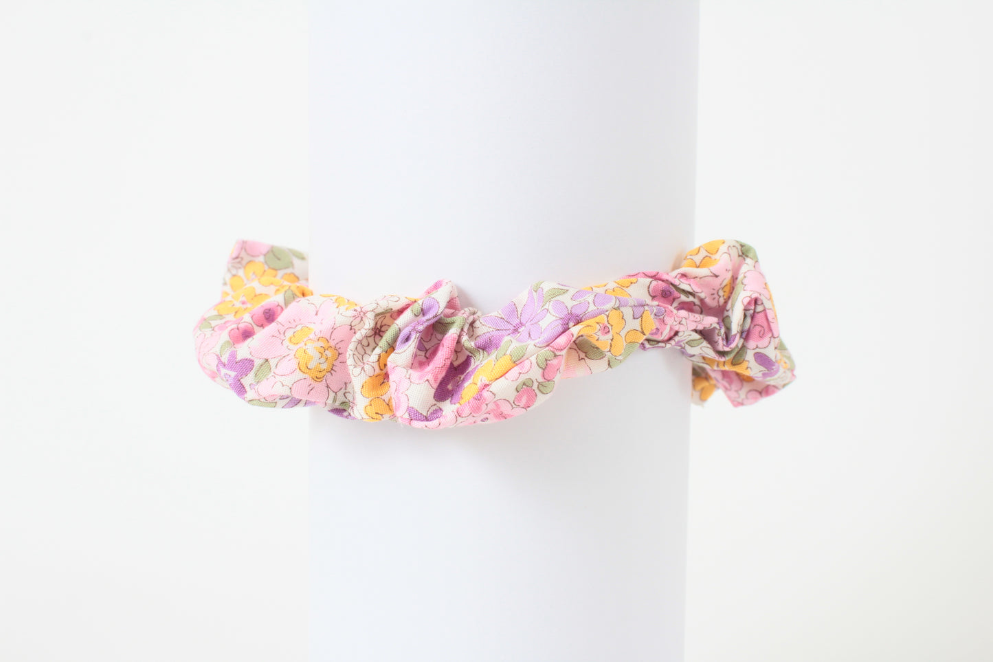 Cat Collar Japanese Elegant ChouChou Flower Pink Pattern w/ a Bell made in Japan