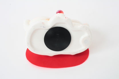 Seto ware Ceramics Manekineko Statue Beckoning Cat Smiling Cat Family White 2.6in made in Japan