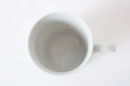 Mino ware Japanese Ceramics Mug Cup Wire Art Cat Blue made in Japan