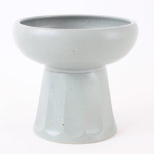 Mino ware Japanese Pottery Cat Food Bowl Food Vessel Slate Gray Made in Japan